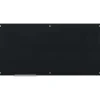 Hot Glass Dry Erase Board, 70" x 35", Black Surface, Frameless (172U00-01) Dry Erase