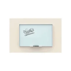 New Glass Dry-Erase Whiteboard, Aluminum Frame, 3' x 2' (2824U00-01) Dry Erase