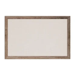 Hot Linen Bulletin Board, Wood Frame, 3' x 2' (4891U00-01) Bulletin