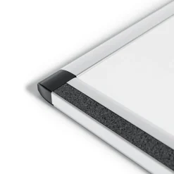 Best PINIT Steel Dry-Erase Whiteboard, Aluminum Frame, 3' x 2' (2805U00-01) Dry Erase