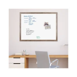 Discount Steel Dry-Erase Whiteboard, MDF Frame, 2' x 3' (4890U00-01) Dry Erase