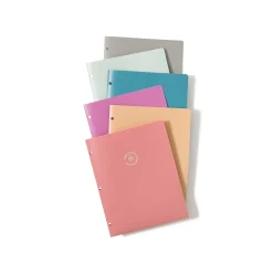 U Brands U-Eco 3-Hole Punched 2-Pocket Folders, Assorted Colors, 12/Pack (6600U01-12) Discount