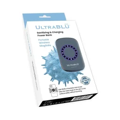 UltraBlu MagSafe Wireless USB Type-C Power Bank, 5000mAh, Gray (UBG020923)
