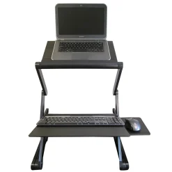 Clearance WorkEZ Standing Desk, Black (WESDB) Standing Desks