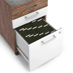 Hot ™ Essentials 2-Drawer Mobile Vertical File Cabinet, Letter/Legal, Lockable, 24.2