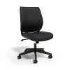 Best ™ Essentials™ Ergonomic Armless Fabric Task Chair, Black (UN59382) Office Chairs
