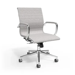 ™ Everell Ergonomic Fabric Manager Chair, Heather Gray (53279) Office Chairs