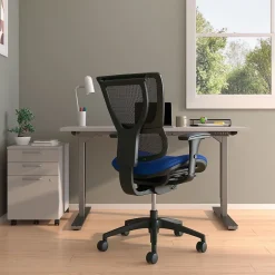 Best FlexFit™ Ergonomic Mesh Swivel Task Chair, Blue/Black (UN59413) Office Chairs