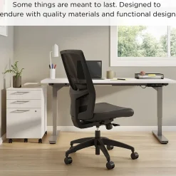 Best ™ Workplace2.0™ 500 Series Armless Vinyl Task Chair, Black 52266) Office Chairs