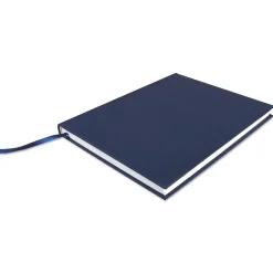 Universal Casebound Hardcover Notebook, Dark Blue Linen, 1-Subjects, 10 1/4 x 7 5/8, Each (66352) Best