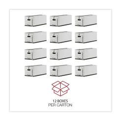 Universal Corrugated Boxes, Letter Size, White, 12/Carton (UNV75121) Outlet