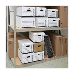 Universal Corrugated Boxes, Letter Size, White, 12/Carton (UNV75121) Outlet