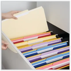 Universal File Folder, Legal Size, Manila, 100/Box (UNV15213) Discount
