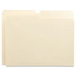 Universal File Folder, Letter Size, Manila, 100/Box (UNV12112) Best