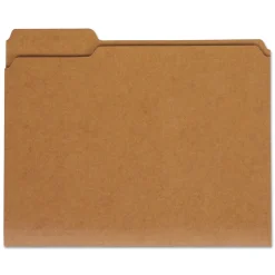 Universal File Folder, Letter Size, Kraft, 100/Box (UNV16133) Clearance
