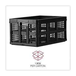 Universal Filing/Storage Tote, Black, 10 1/4