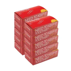 Universal Jumbo Paper Clips, Silver, 100 Clips/Pack, 10/Pack(72240) Hot