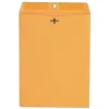 Universal Kraft Clasp Envelope Side Seam 28lb 9 x 12 Light Brown 100/box (AZRUNV35264)* Security Tinted