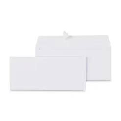 Universal Pull & Seal Business #9 Envelopes 3 7/8" x 8 7/8", White, 500/Bx* Business