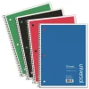 Universal 1-Subject Notebooks, 8" x 10.5", Law, 70 Sheets, Assorted Colors, 4/Pack (UNV66624) Outlet