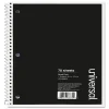 Universal Wirebound Notebook, 4 sq/in Quadrille Rule, 10.5 x 8, White, 70 Sheets (UNV66630) Best