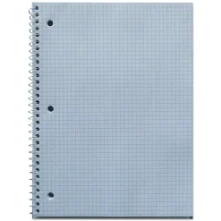 Universal Wirebound Notebook, 4 sq/in Quadrille Rule, 10.5 x 8, White, 70 Sheets (UNV66630) Best