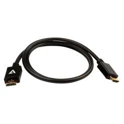 Ethernet Cables<V7 HDMIPRO-1M-BLK 3.3' HDMI Audio/Video Cable, Black
