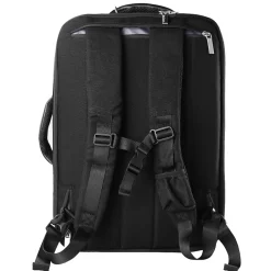 Vangoddy Laptop Messenger, Black Nylon (LAPLEA043)