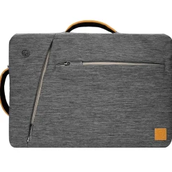 Vangoddy Laptop Messenger, Gray Nylon (LAPLEA022)