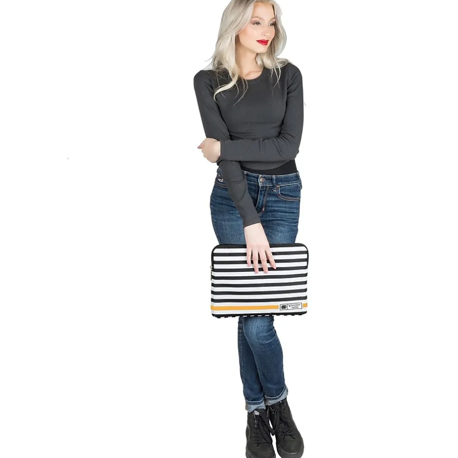 Vangoddy Luxe G Vegan Leather Laptop Sleeve for 11-12 Inch, Gold