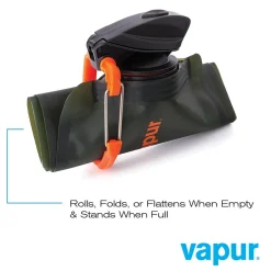 Water Bottles<Vapur Anti-Bottle Collapsible Wide Mouth Water Bottle, 23 oz., Olive (10209)