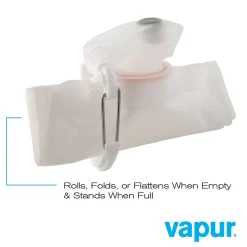 Water Bottles<Vapur Anti-Bottle Collapsible Wide Mouth Water Bottle, 23 oz., Whiteout (30042)