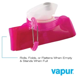 Water Bottles<Vapur Anti-Bottle Collapsible Wide Mouth Water Bottle, 23 oz., Magenta (30050)