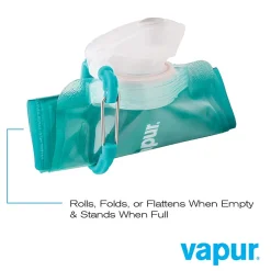 Water Bottles<Vapur Anti-Bottle Collapsible Wide Mouth Water Bottle, 23 oz., Malibu Teal (10277)
