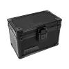 Locking 3" x 5" Index Card File Box, 350-Card Capacity, Tactical Black (VZ00315) Index Cards