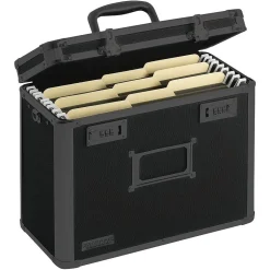Vaultz Locking Personal File Tote, Letter Size, Tactical Black (VZ00310) Hot