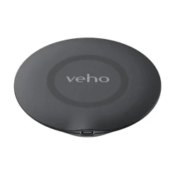 Veho DS-6 USB Type-C Wireless Charging Pad, Black (VWC-002-DS-6)