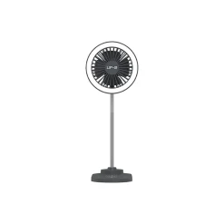 Veho UF-2 Wireless Charging Stand with Fan and LED Light, Gray (VUF-002-UF2)