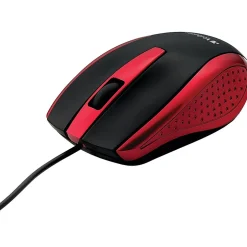 Verbatim 99742 Corded Notebook Optical Wireless Laser Mouse, Red* Ergonomic Mice