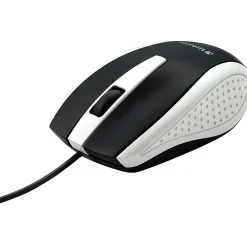 Verbatim Corded Notebook Optical 99740 Wireless Laser Mouse, White* Ergonomic Mice