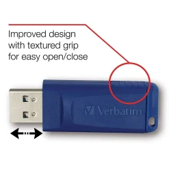Verbatim 16GB USB Flash Drive, 5/Pack (99810)* Usb Flash Drives