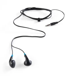 Verbatim Stereo Earphones Headphones, Black (99711)