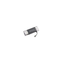 Verbatim Store 'n' Go Dual 64GB USB 3.0 Lightning Flash Drive, Graphite (49301)* Usb Flash Drives
