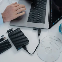 Verbatim Store 'N' Go Mini 1TB External Portable USB 3.2 Solid State Drive, Black (53237)* External Hard Drives