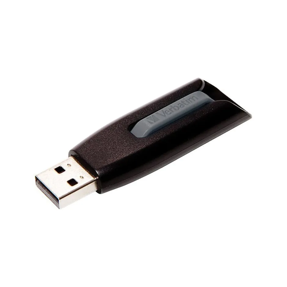 Verbatim Store 'n' Go V3 256GB USB 3.0 Type A Flash Drive, Black (49168)* Usb Flash Drives