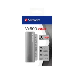 Verbatim Vx500 1TB USB 3.2 External Solid-State Drive (47444)* Solid State Drives