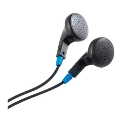 Verbatim Wired Ambient Sound Headphones, Black, 50/Carton (99711CT)