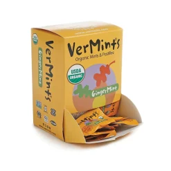 Gum & Mints<VerMints Gingermint Mints, 100 Pieces/Pack, 100/Box (VNT00994)