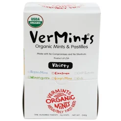 Gum & Mints<VerMints Mints, Assorted Flavors, 120 Pieces/Pack, 120/Box (VNT00991)