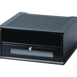 Victor Technology Wooden Desktop Monitor Riser, Midnight Black (1175-5)* Monitor Mounts & Stands